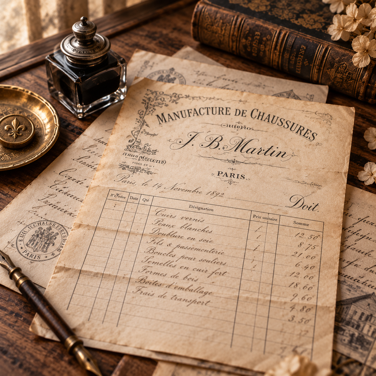 Antique Invoices