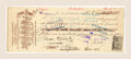 Original 1902 French bill of exchange by Emile Perrot, Bellegarde, commercial paper ephemera, front view