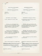 Belgian royal decree of 14 February 1966 promoting Alexis Dubois to Commander of the Order of the Crown