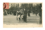 Paris Vécu – Aux Champs-Élysées, La Voiture aux Chèvres – Antique French Postcard