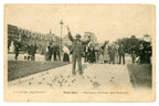 Paris Vécu – Bird Charmer at the Tuileries – Antique French Postcard