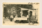 Paris Vécu – Le Glacier populaire (Popular Ice Cream Kiosk) – Antique French Postcard