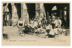 Paris Vécu – Produce Sellers at Les Halles – Antique French Postcard