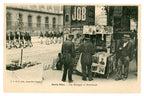 Paris Vécu – Newspaper Kiosk in Paris – Antique French Postcard