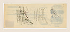 Reverse of 1903 French bill of exchange from J.H. Mosoni & Cie, Lyon, with handwritten endorsements and banking stamps