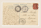 3 Antique French Bergeret Postcards – Le Premier Rendez-vous – Romance c. 1905