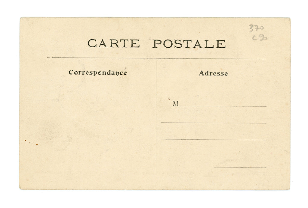 Paris Vécu – La Bourse aux timbres-poste, Champs-Élysées – Antique French Postcard