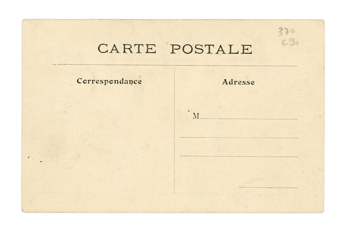 Paris Vécu – La Bourse aux timbres-poste, Champs-Élysées – Antique French Postcard