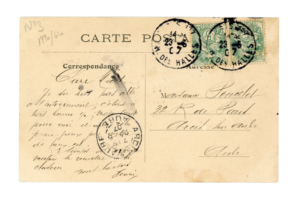 Paris Vécu – L’Arroseur public (Street Waterer) – Antique French Postcard