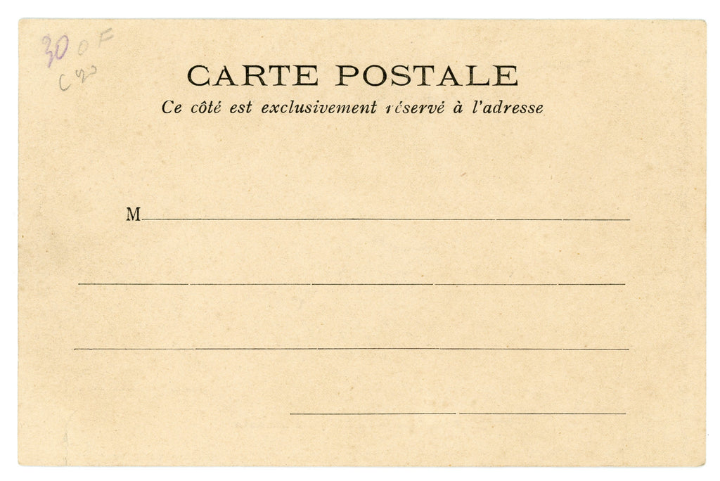 Paris Vécu – Newspaper Kiosk in Paris – Antique French Postcard