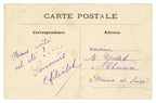 Paris Vécu – Modern Style, Early Automobile in Paris – Antique French Postcard