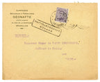 1920 Géonafte Geological & Petroleum Company Letter – Selys Longchamps Archive
