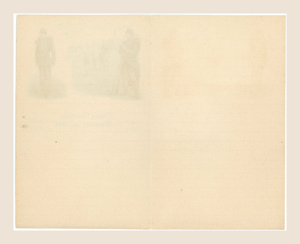 French Military Stationery – 6th Line Infantry – Künzli Frères Paris