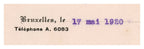 1920 Géonafte Geological & Petroleum Company Letter – Selys Longchamps Archive