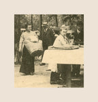 Paris Vécu – Le Glacier populaire (Popular Ice Cream Kiosk) – Antique French Postcard