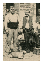 Paris Vécu – Produce Sellers at Les Halles – Antique French Postcard