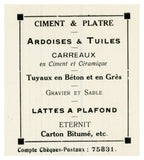 1928 Construction Materials Account – Joseph Degesves Ciney – Selys Longchamps Archive