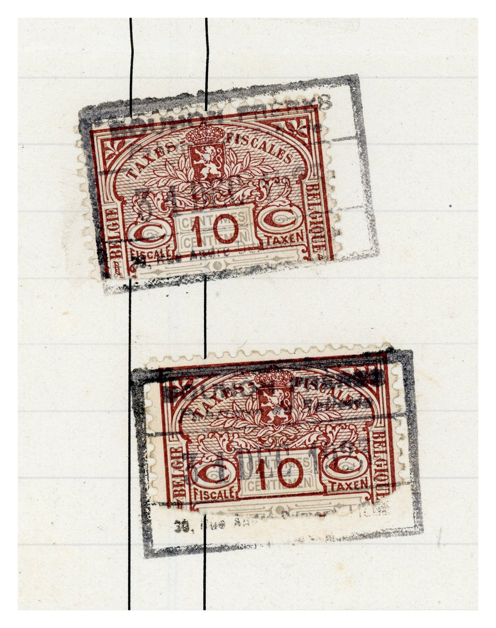 1923 Bouhon Frères Saddlery Invoice – Selys Longchamps Archive