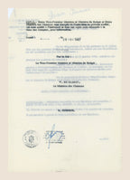 Second page of the 1967 Belgian Royal Decree concerning Alexis Dubois retirement and honorary title