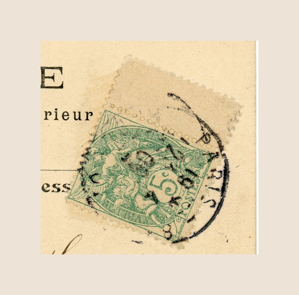 Paris Vécu – Steam Tramways at the Rond-Point de l’Étoile – Antique French Postcard