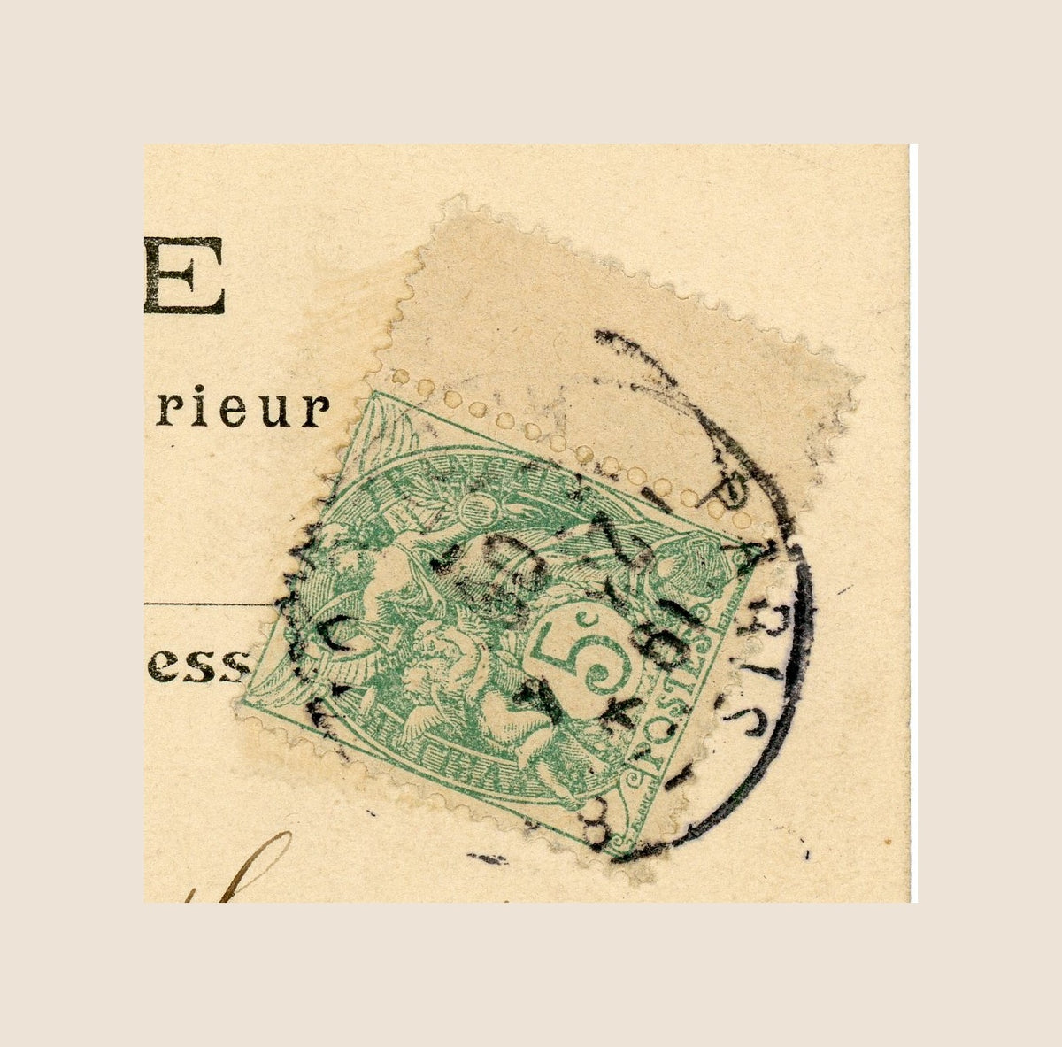 Paris Vécu – Steam Tramways at the Rond-Point de l’Étoile – Antique French Postcard