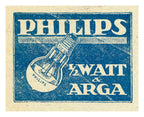 1921 Electrical Installation Letter & Philips Envelope – Selys Longchamps Archive