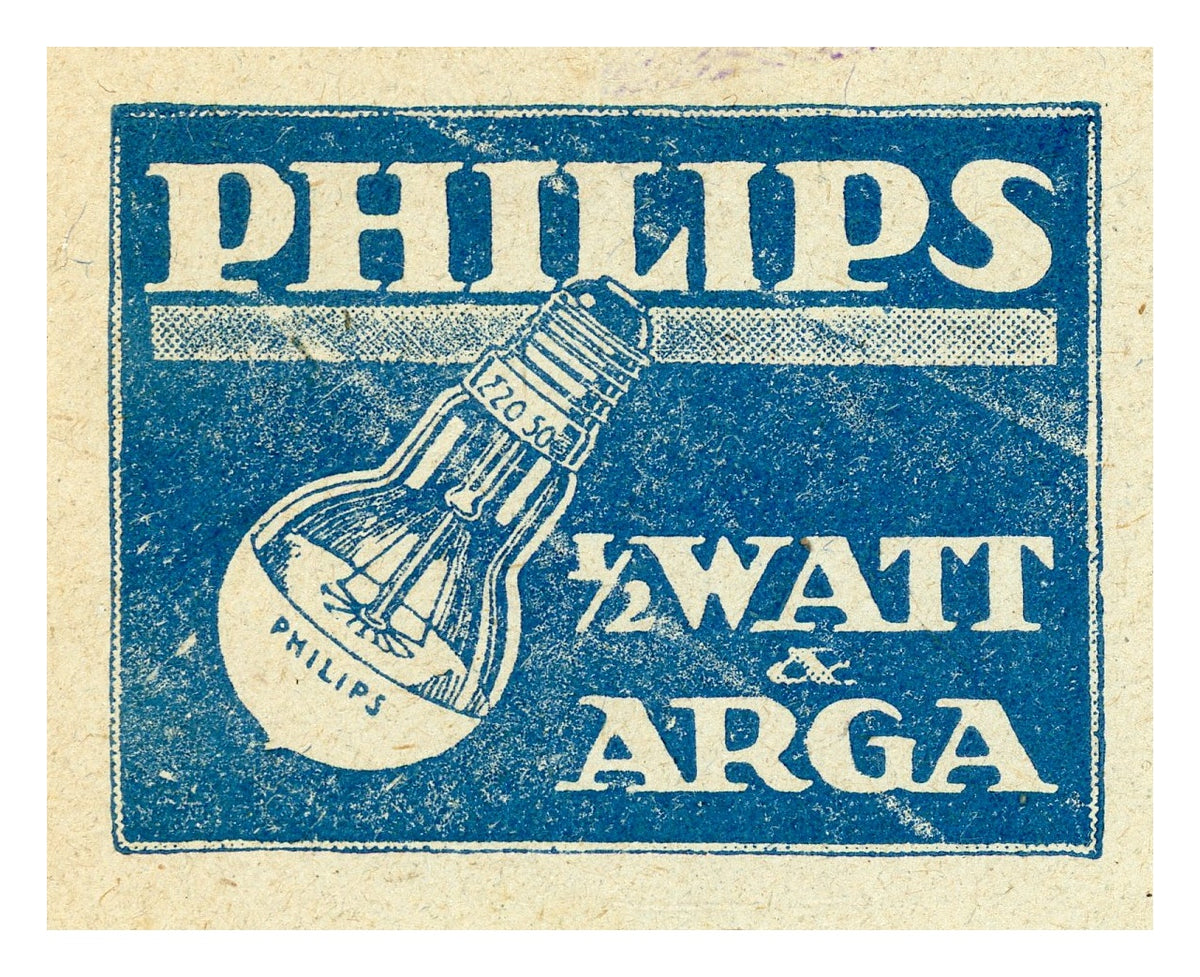 1921 Electrical Installation Letter & Philips Envelope – Selys Longchamps Archive
