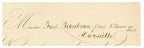 Handwritten commercial correspondence from J. Zacherl & Cie, Paris 1869