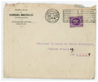 1925 Belgian Industrial Research Letter & Banque d’Outremer Receipt – Selys Longchamps Archive