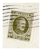 1930 Buick Brussels Invoice & Envelope – Madame de Selys-Longchamps