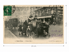 Paris Vécu – Modern Style, Early Automobile in Paris – Antique French Postcard