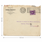 1925 Belgian Industrial Research Letter & Banque d’Outremer Receipt – Selys Longchamps Archive