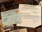 1931 Citroën Automobile Insurance Letter – Selys Longchamps Archive