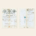 1865 Blanpied Richard & Cie French candle and soap invoice from Lyon