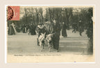 Paris Vécu – Aux Champs-Élysées, La Voiture aux Chèvres – Antique French Postcard