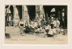 Paris Vécu – Produce Sellers at Les Halles – Antique French Postcard