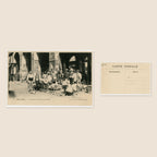 Paris Vécu – Produce Sellers at Les Halles – Antique French Postcard