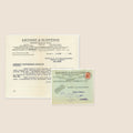 1931 Citroën Automobile Insurance Letter – Selys Longchamps Archive