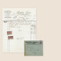 1923 Bouhon Frères Saddlery Invoice – Selys Longchamps Archive
